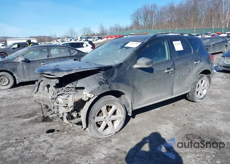 2010 Nissan Murano Sl from USA, damaged, VIN JN8AZ1MW6AW111864